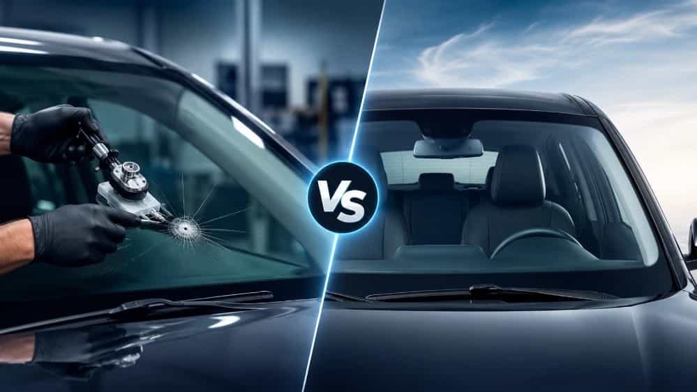 Is it better to repair car glass or replace it? Complete comparison of cost and quality