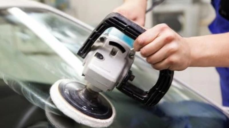 پولیش شیشه ماشین